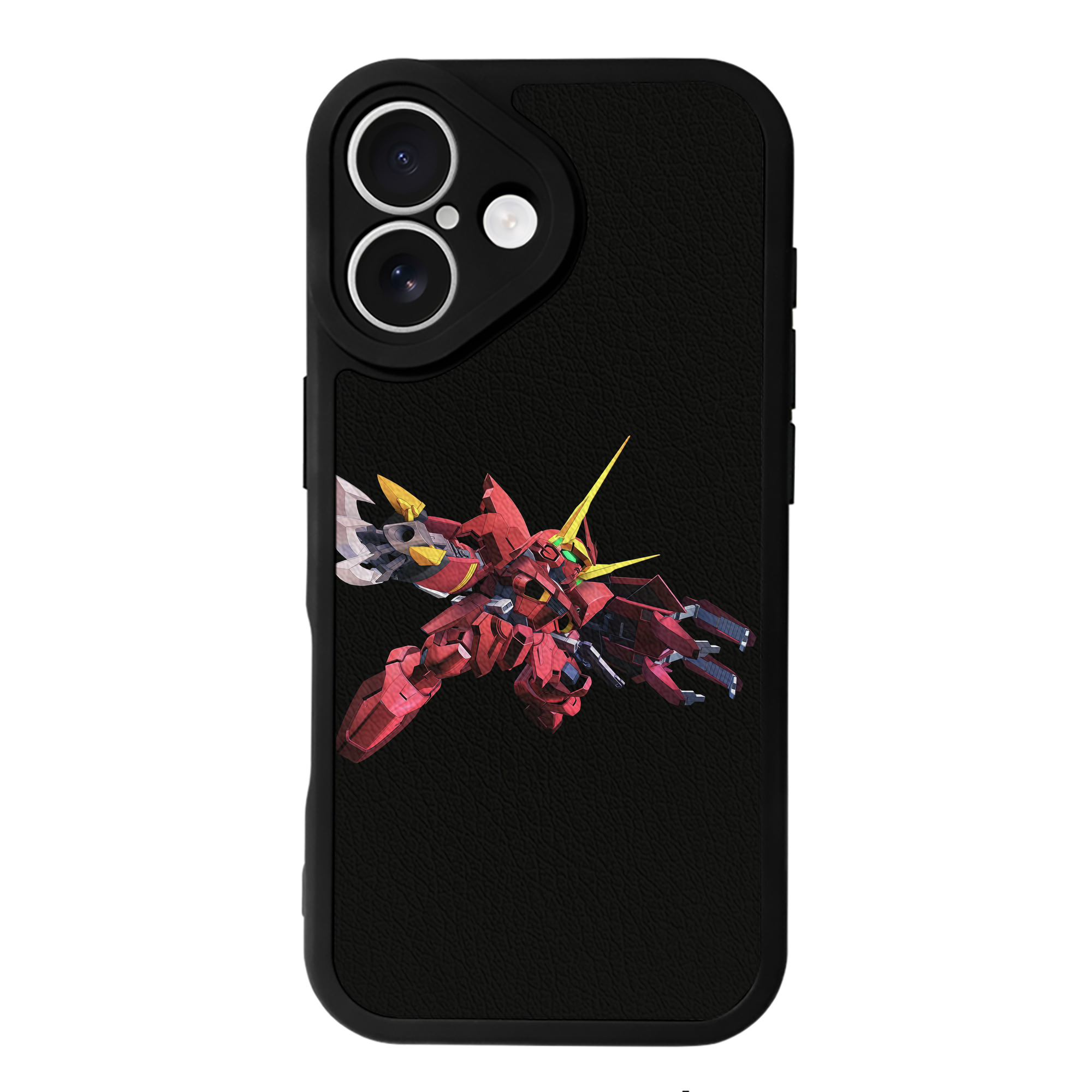 （画像用） 機動戦士ガンダム Mobile Suit Gundam 【iPhone 16シリーズ対応】シリコンスマホケース（レザー調） 材質：シリコン